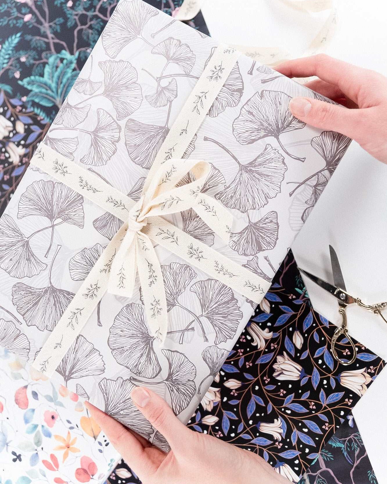 Bloom Wrapping Paper Kit