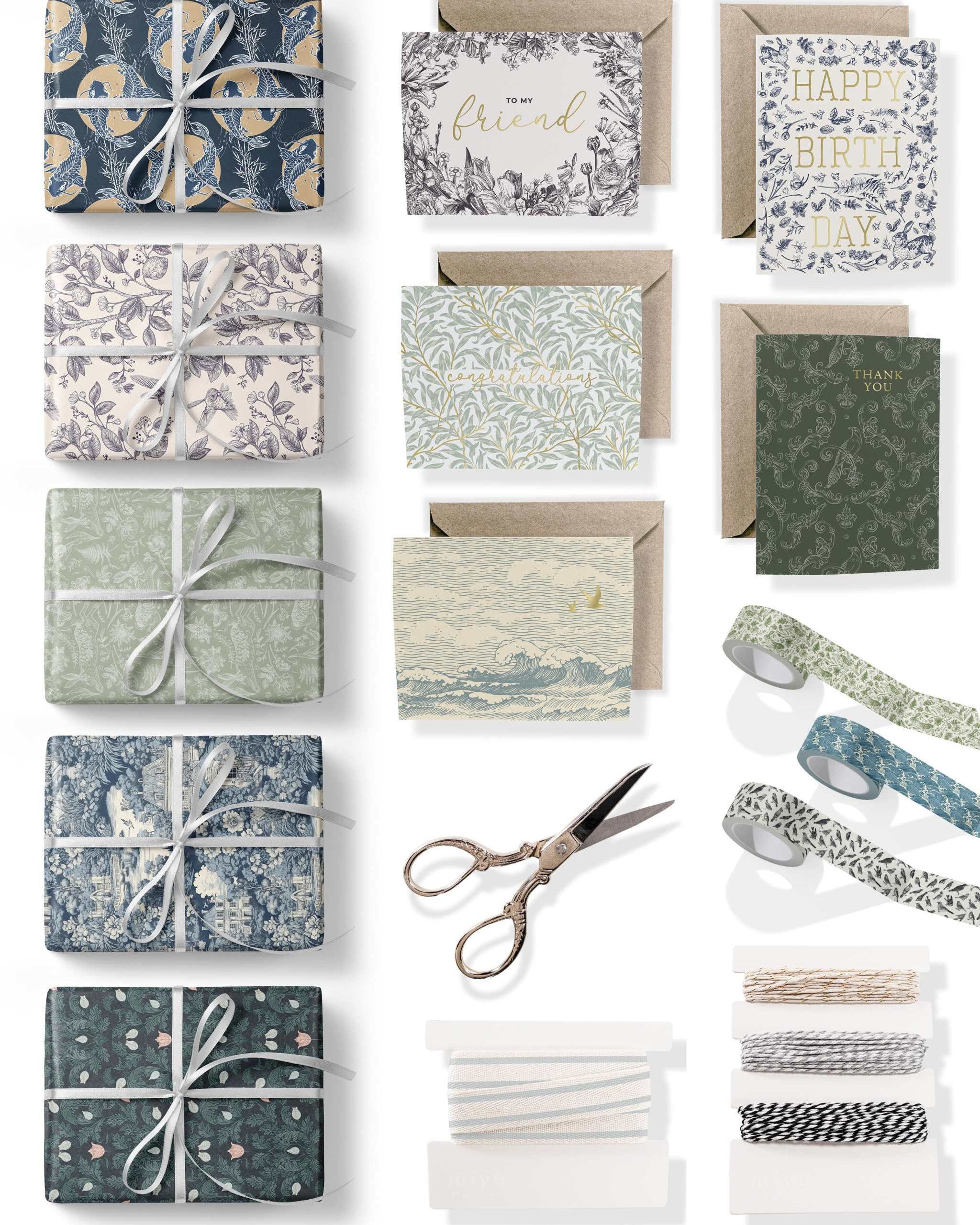 Heritage Wrapping Paper Kit
