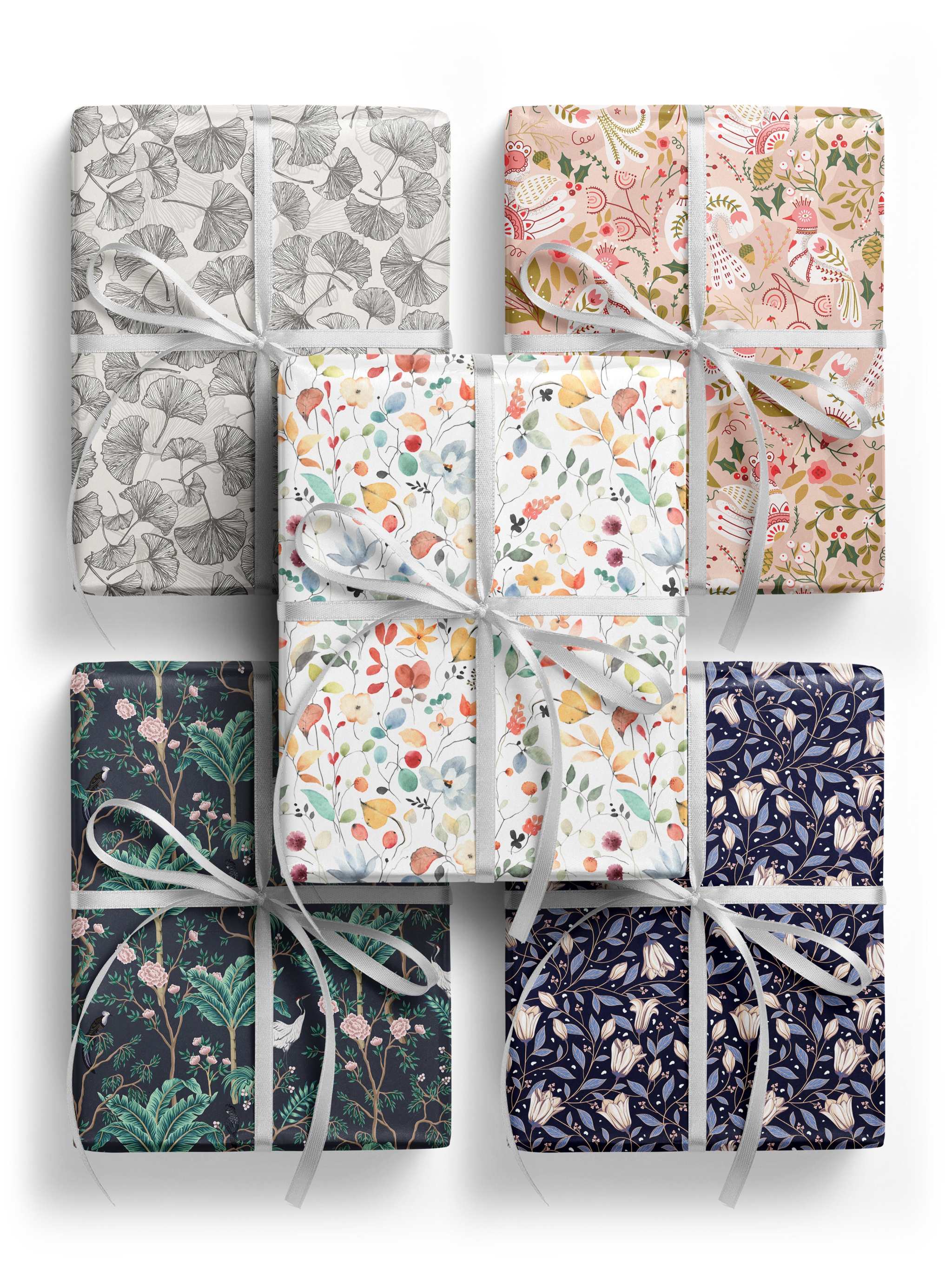 Bloom Wrapping Paper Set