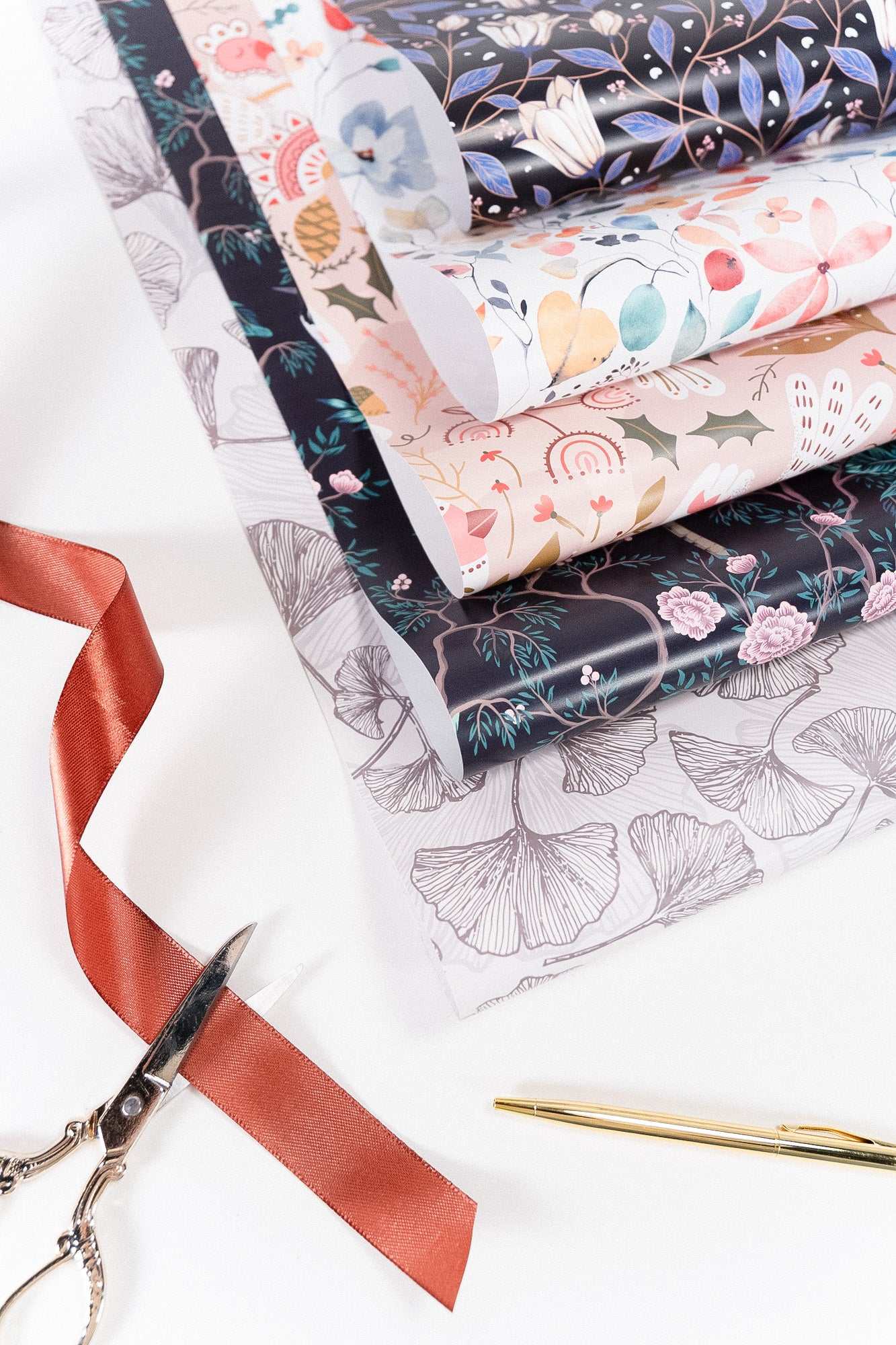 Bloom Wrapping Paper Kit