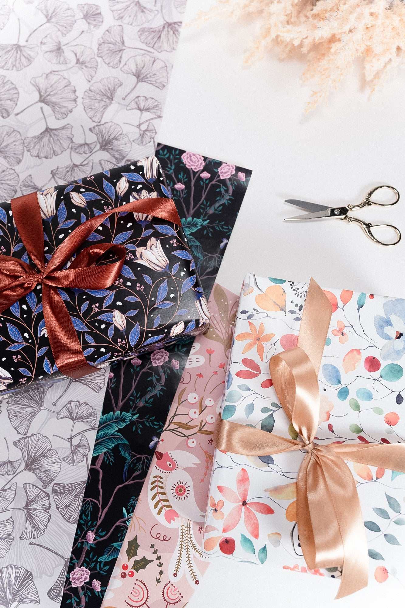 Bloom Wrapping Paper Set