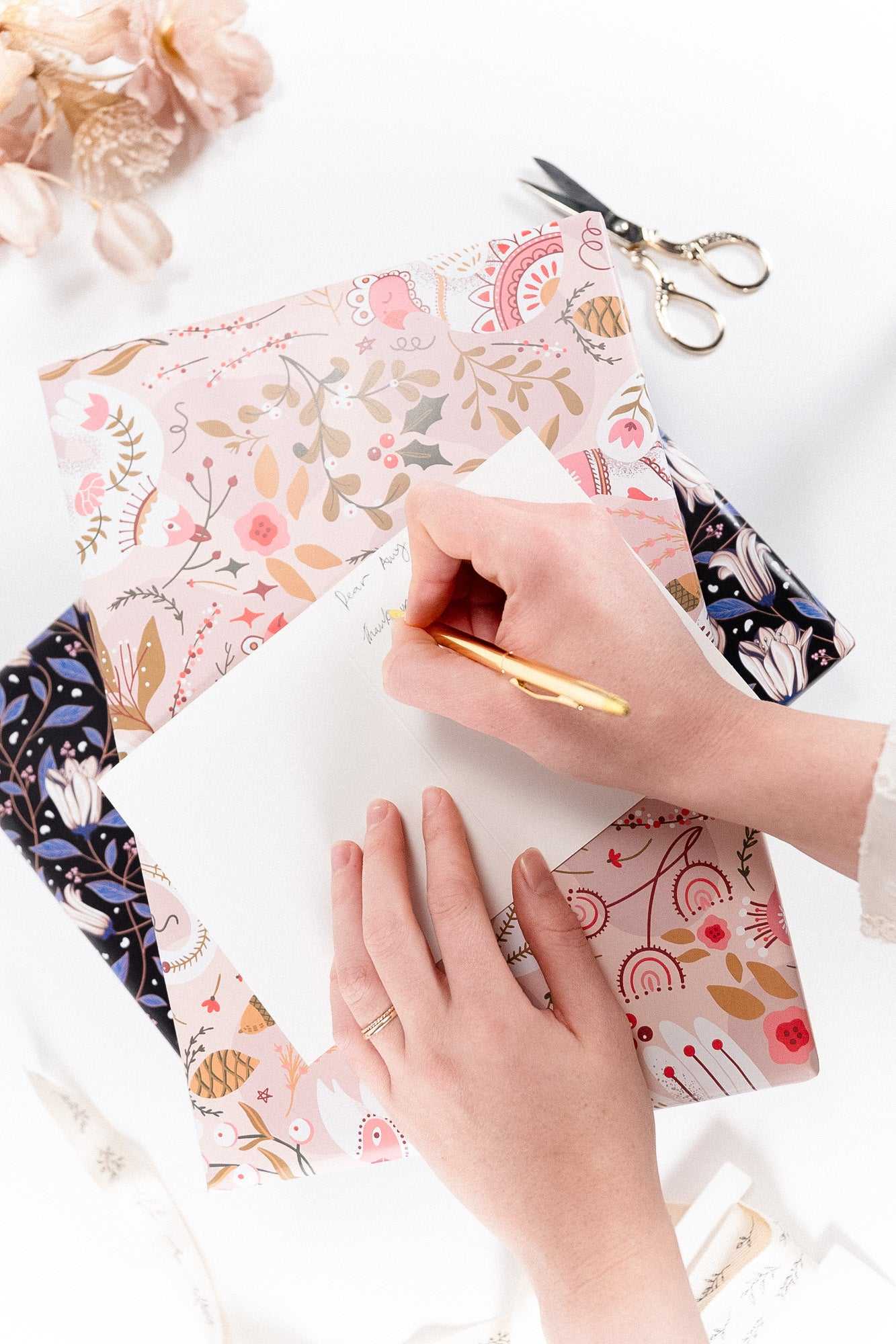 Bloom Wrapping Paper Kit