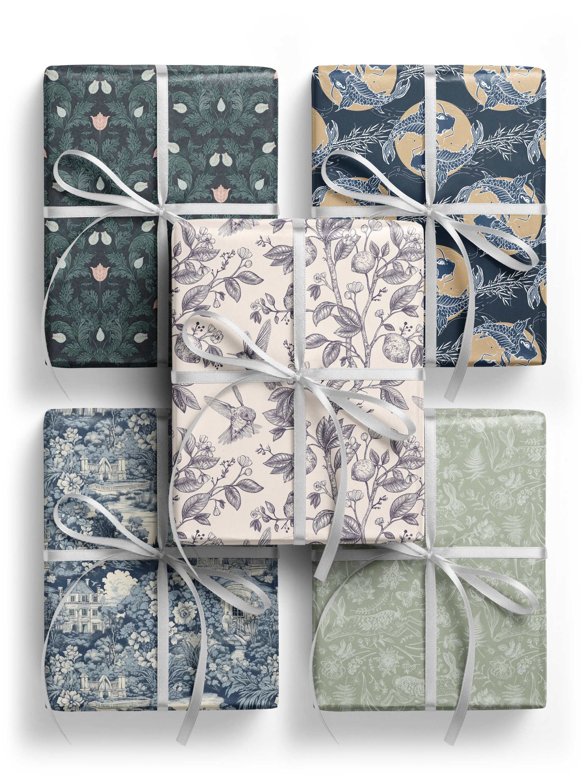 Heritage Wrapping Paper Set